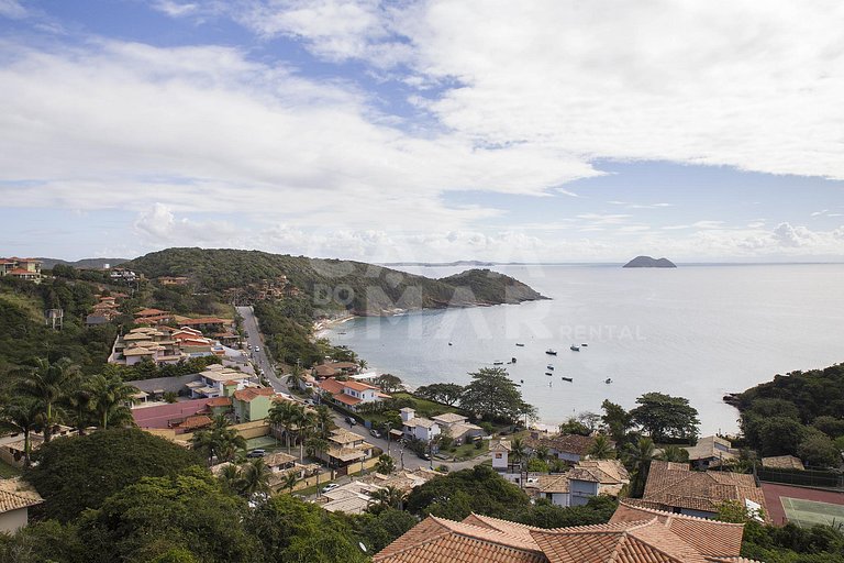 Espetacular casa, cinco suítes em condomínio, vista panorâmi