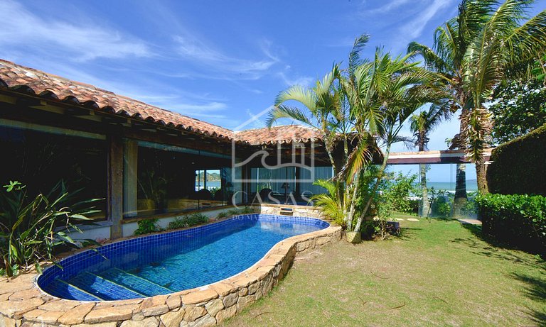 Linda casa pé na areia de Geribá