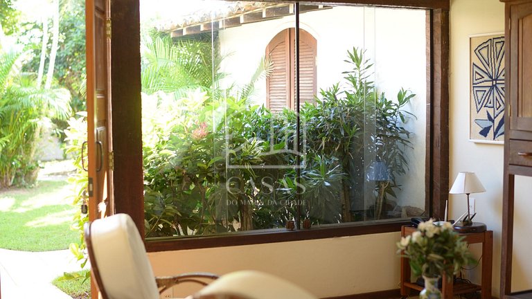 Linda casa pé na areia de Geribá