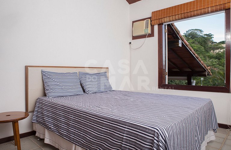 Casa com seis suítes, Geribá, em condomínio frente mar