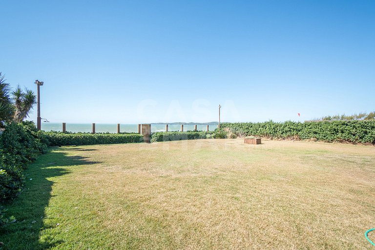 mansão, seis suítes, pé na areia na rasa, piscina