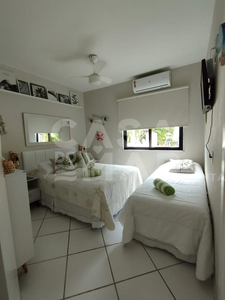 Linda Casa com Piscina, Condomínio Porto Frade com praia pri