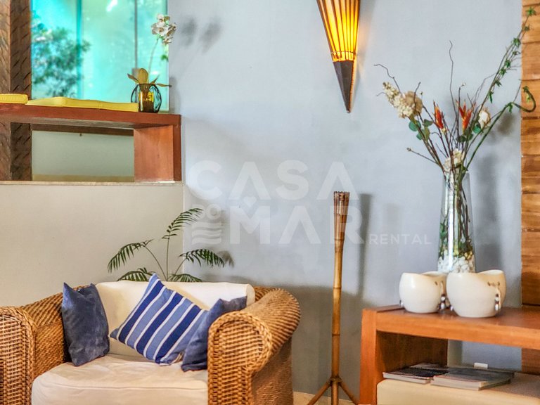 Linda casa em condomínio, praia particular e área de lazer i